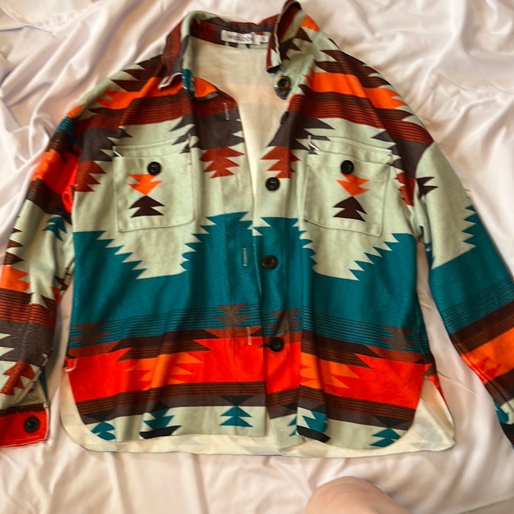 Aztec flannel